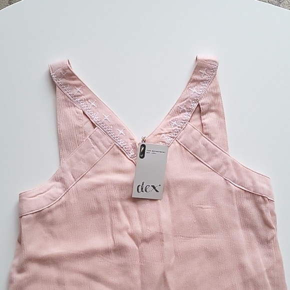 NWT DEX Girls Romper, Size Small - Picture 1 of 3